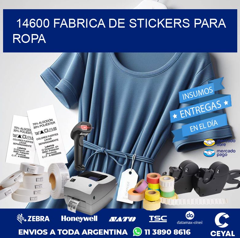 14600 FABRICA DE STICKERS PARA ROPA