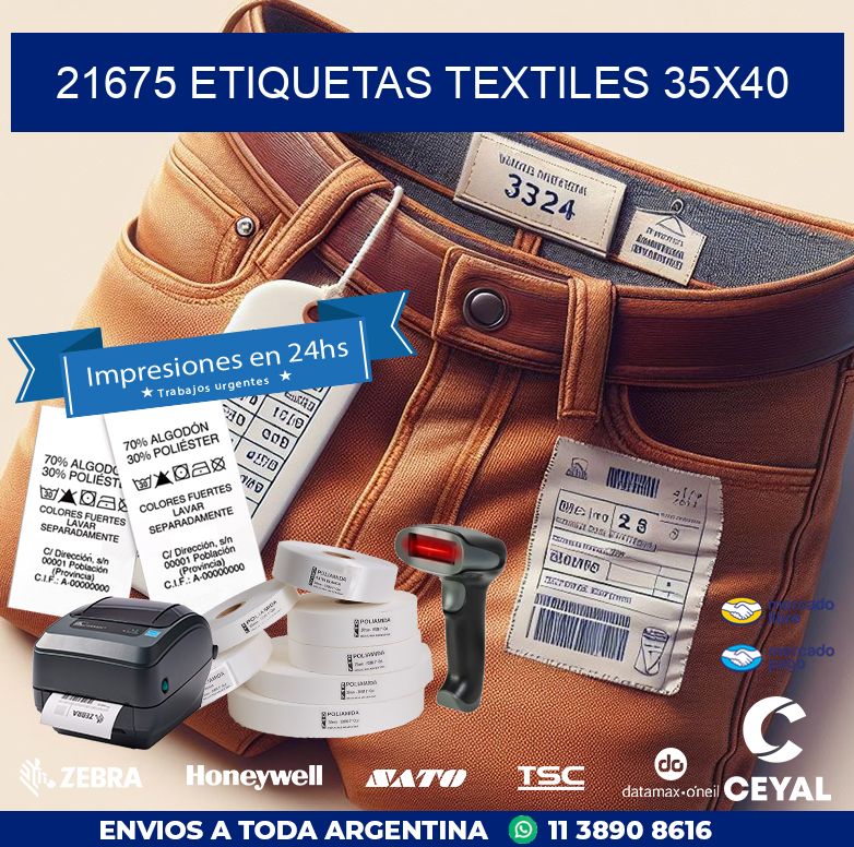 21675 ETIQUETAS TEXTILES 35X40