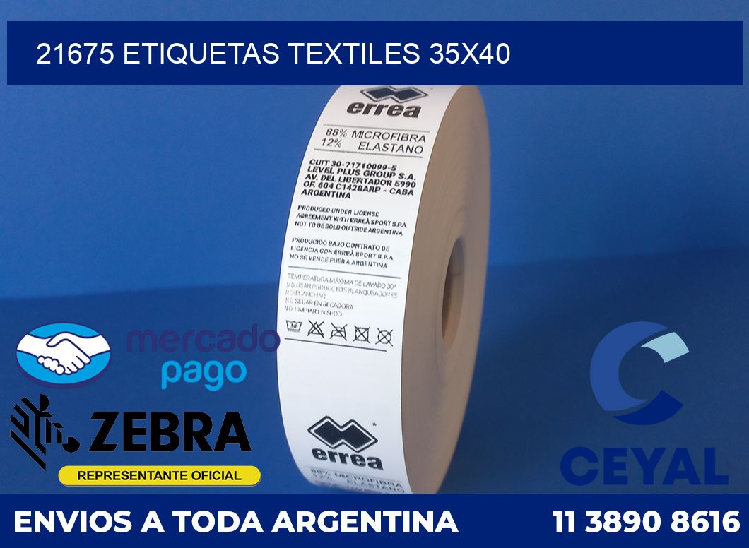 21675 ETIQUETAS TEXTILES 35X40