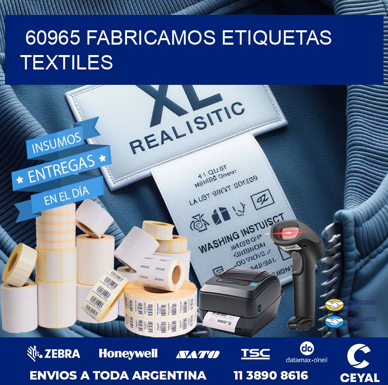 60965 FABRICAMOS ETIQUETAS TEXTILES