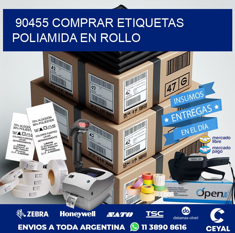 90455 COMPRAR ETIQUETAS POLIAMIDA EN ROLLO