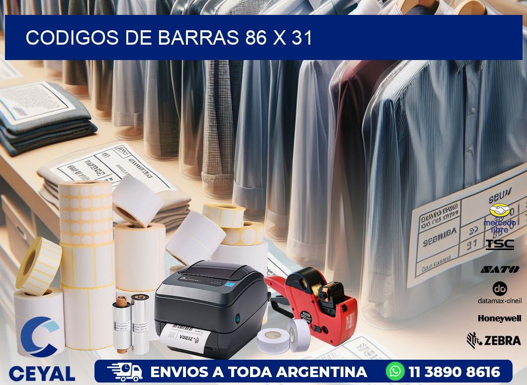 codigos de barras 86 x 31