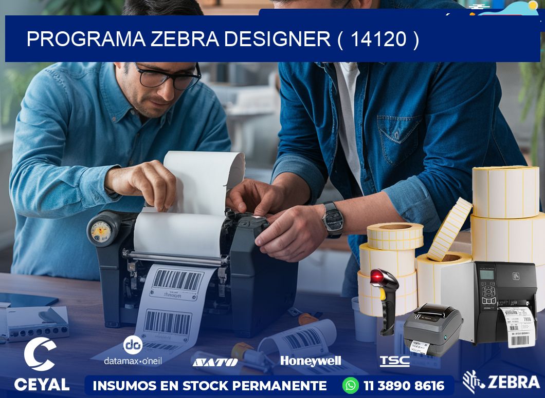 PROGRAMA ZEBRA DESIGNER ( 14120 )