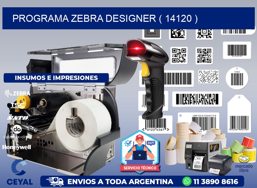 PROGRAMA ZEBRA DESIGNER ( 14120 )