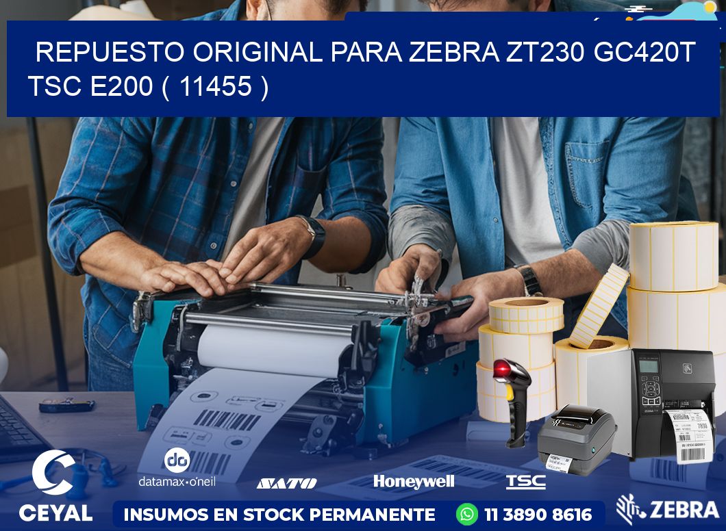 REPUESTO ORIGINAL PARA ZEBRA ZT230 GC420T TSC E200 ( 11455 )