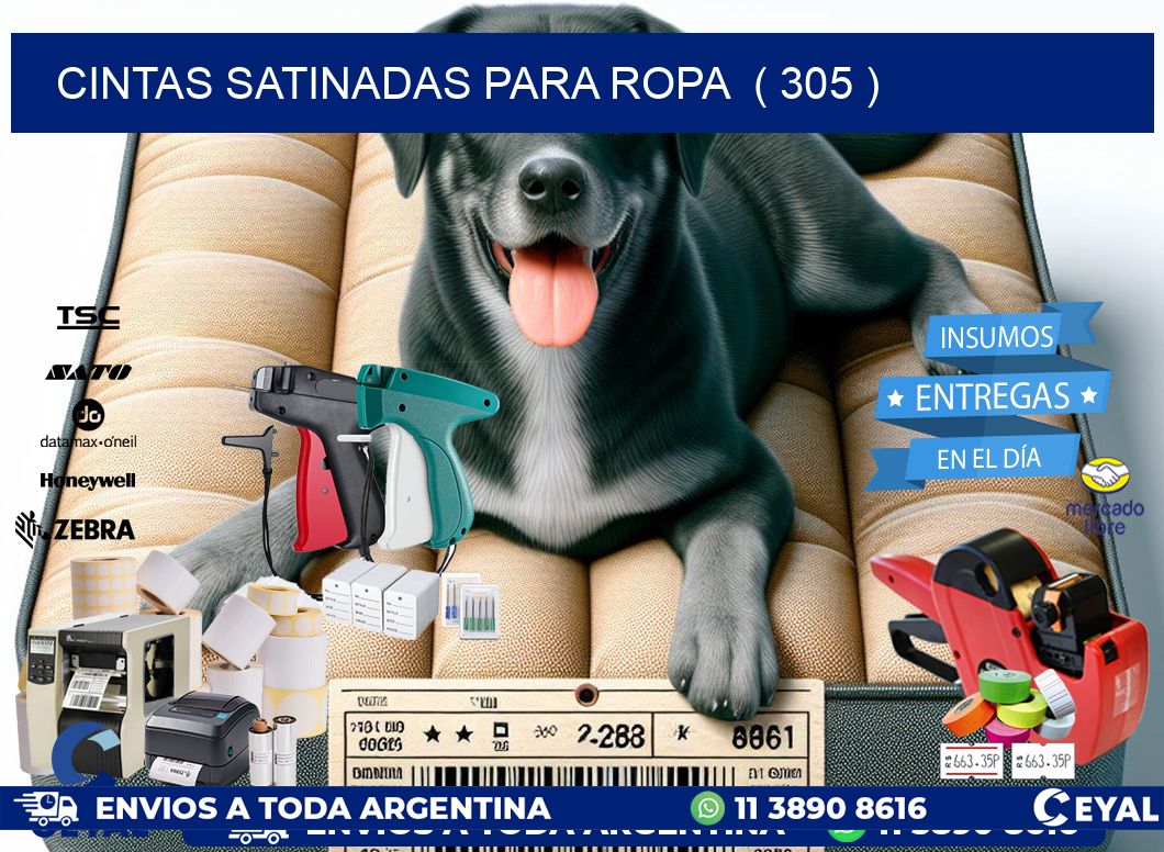 cintas satinadas para ropa  ( 305 )