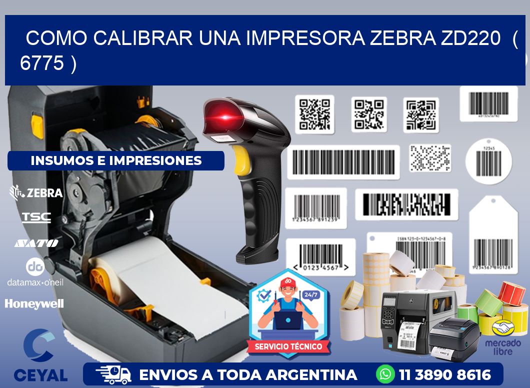 como calibrar una impresora zebra zd220  ( 6775 )