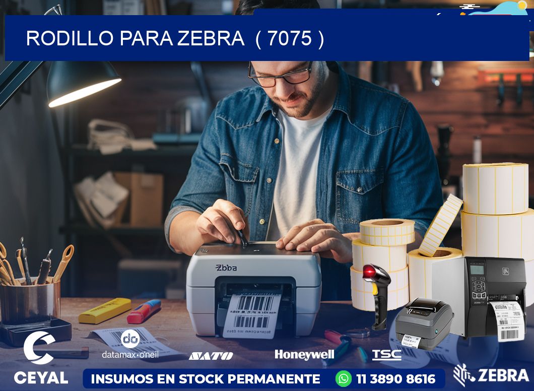 rodillo para zebra  ( 7075 )