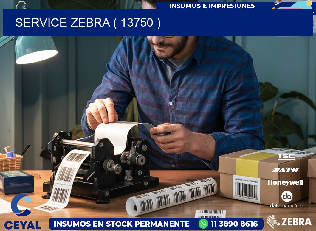 service zebra ( 13750 )