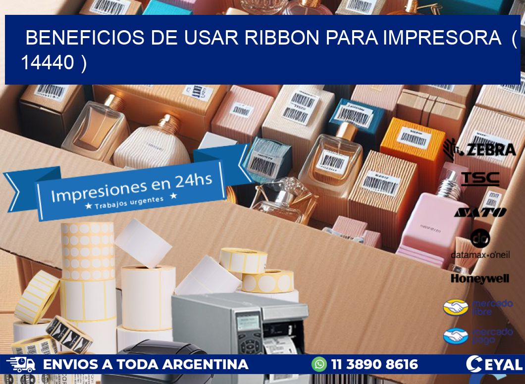 BENEFICIOS DE USAR RIBBON PARA IMPRESORA  ( 14440 )