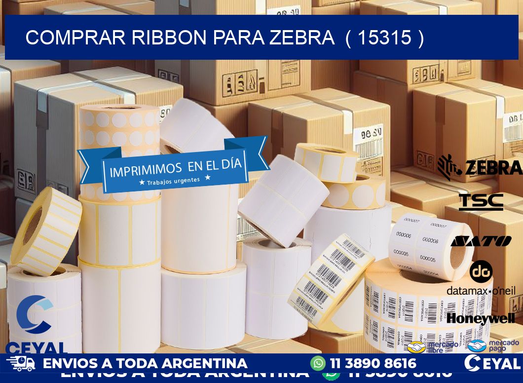 COMPRAR RIBBON PARA ZEBRA  ( 15315 )