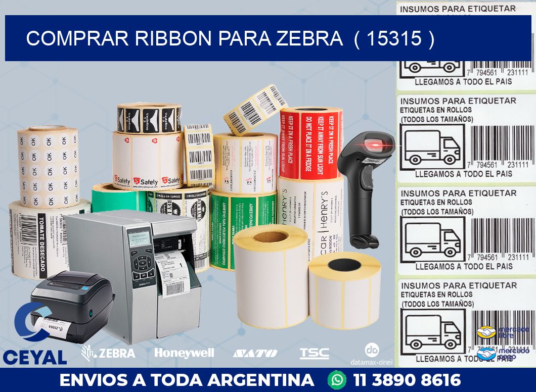 COMPRAR RIBBON PARA ZEBRA  ( 15315 )