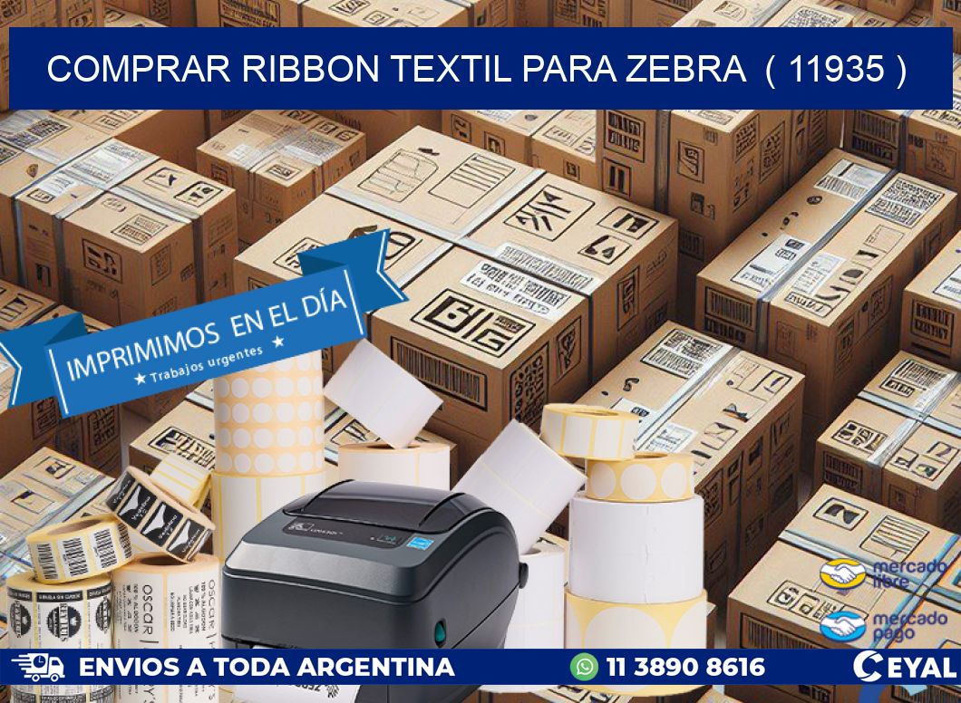 COMPRAR RIBBON TEXTIL PARA ZEBRA  ( 11935 )