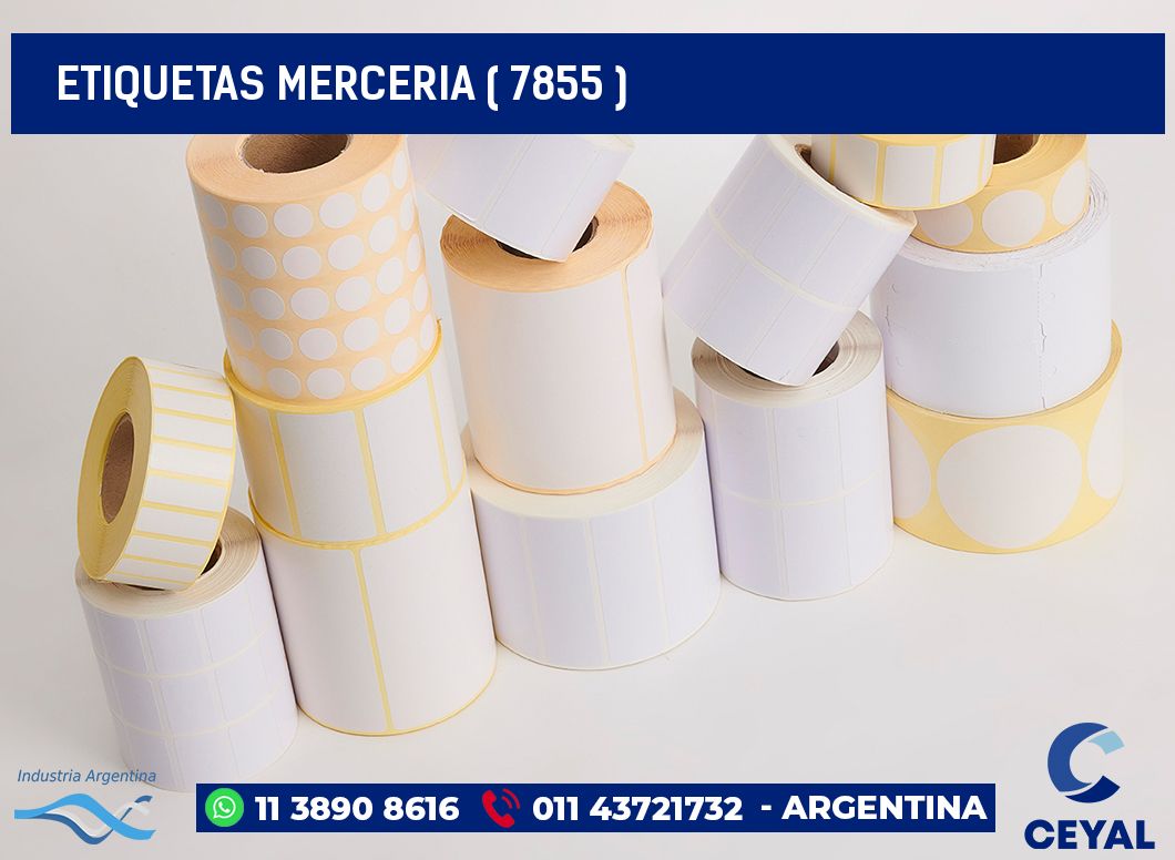 ETIQUETAS MERCERIA ( 7855 )