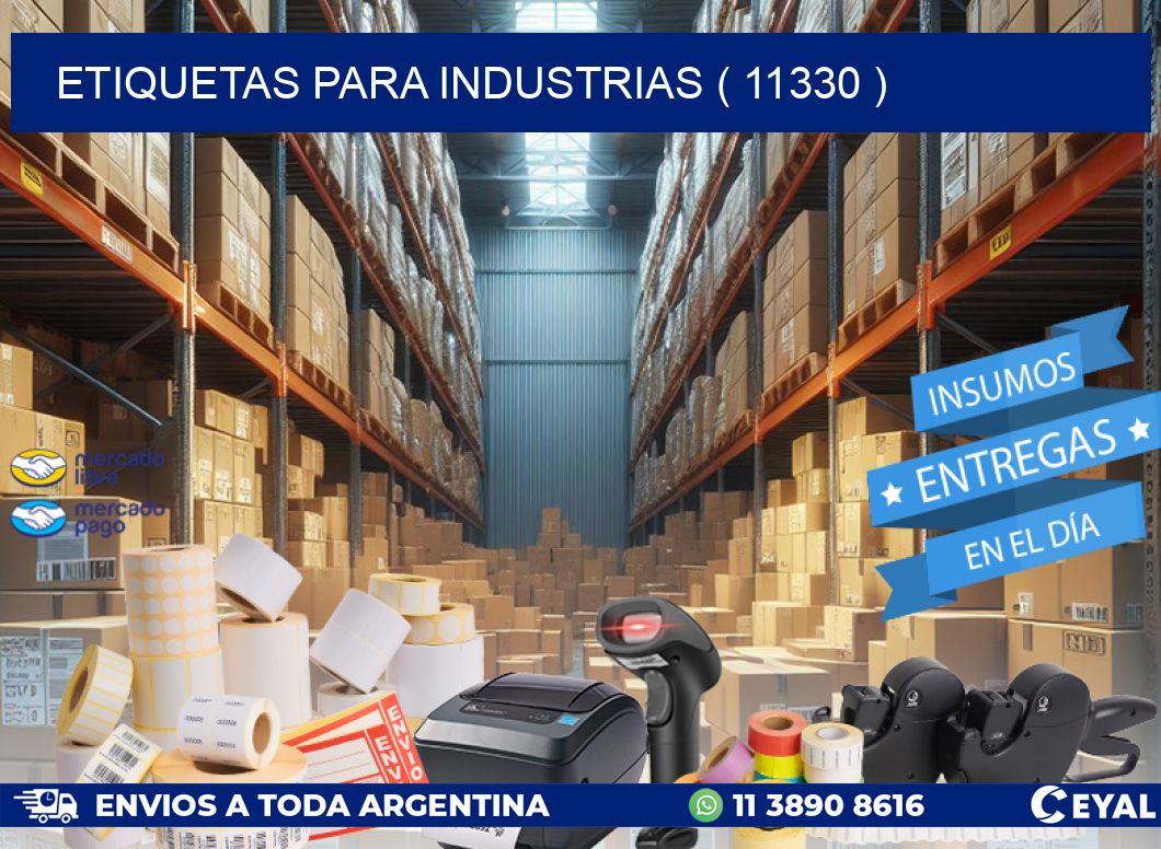 ETIQUETAS PARA INDUSTRIAS ( 11330 )