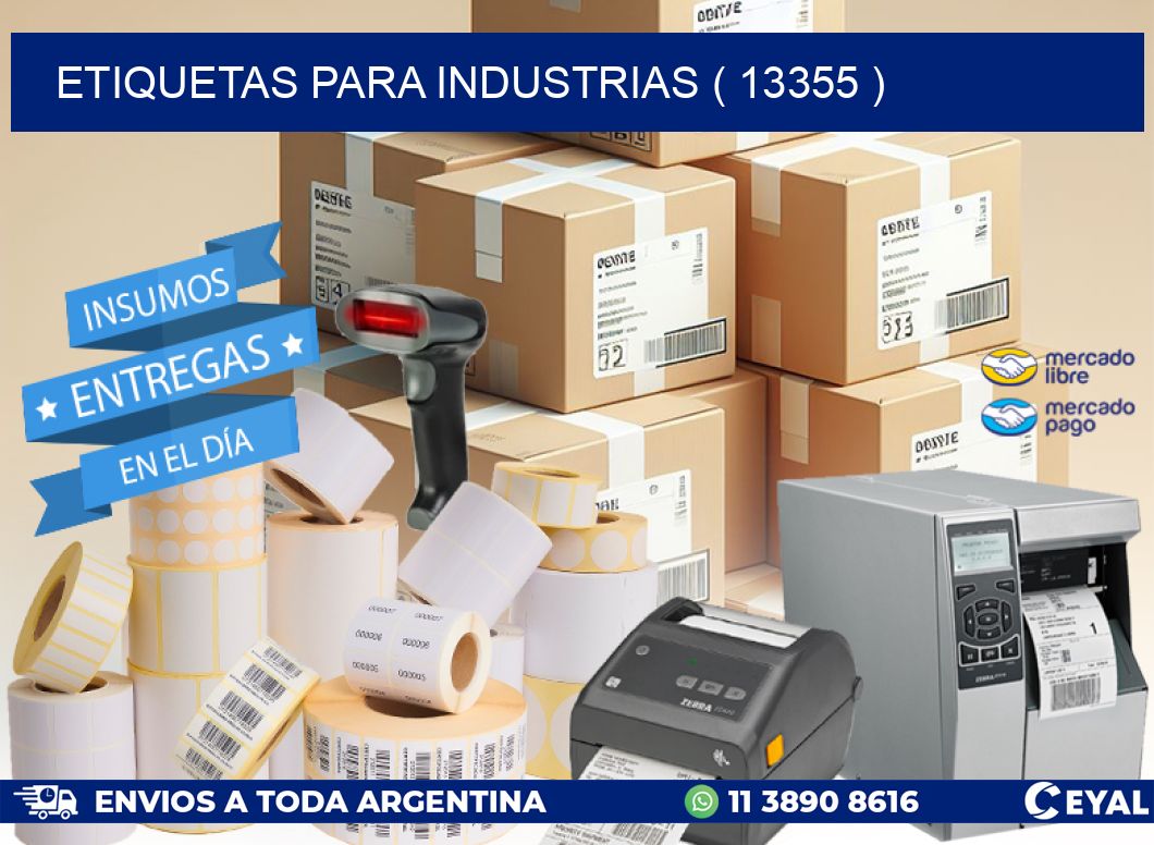 ETIQUETAS PARA INDUSTRIAS ( 13355 )