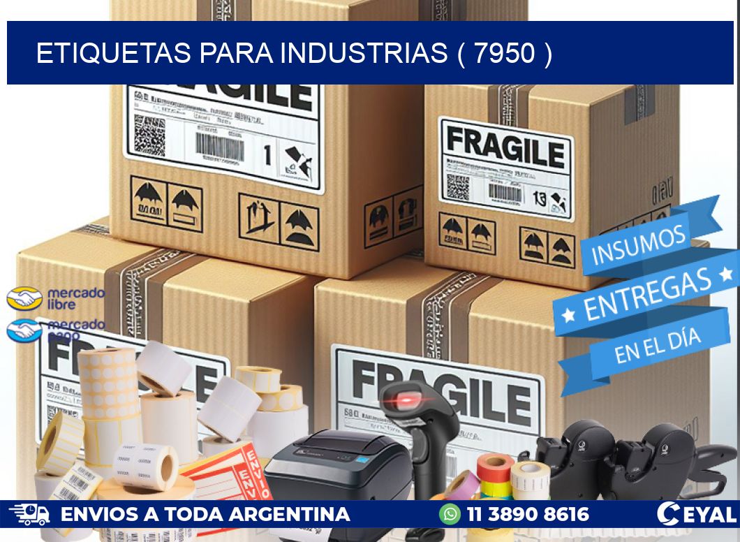 ETIQUETAS PARA INDUSTRIAS ( 7950 )