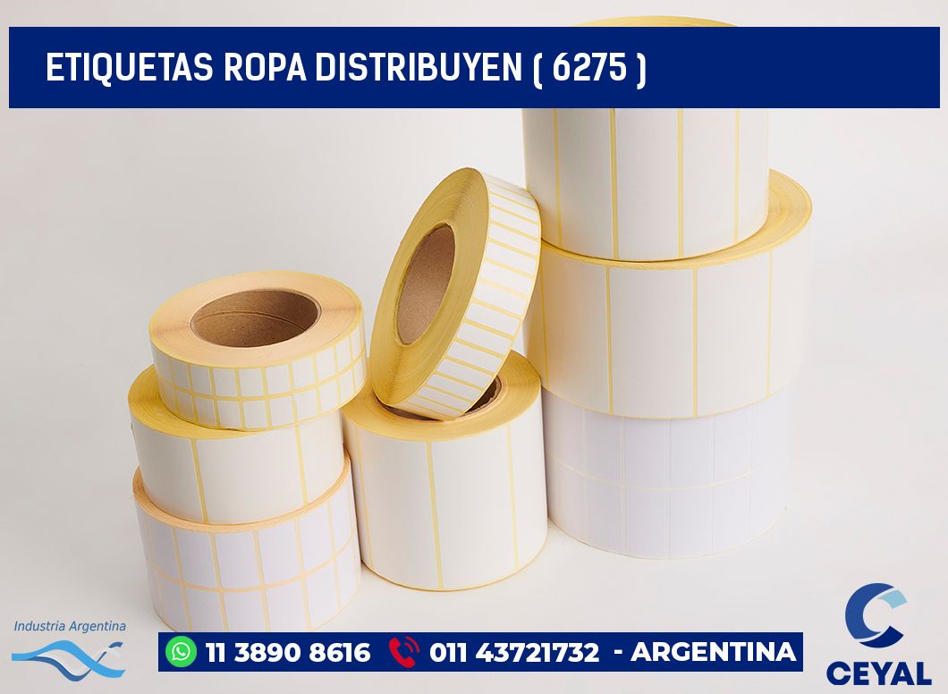 ETIQUETAS ROPA DISTRIBUYEN ( 6275 )