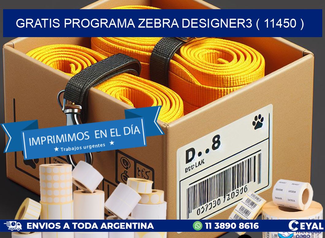 GRATIS PROGRAMA ZEBRA DESIGNER3 ( 11450 )