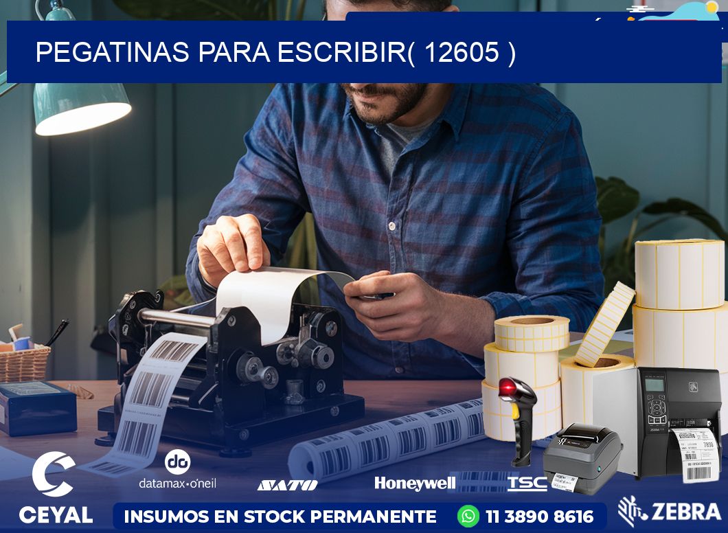 PEGATINAS PARA ESCRIBIR( 12605 )