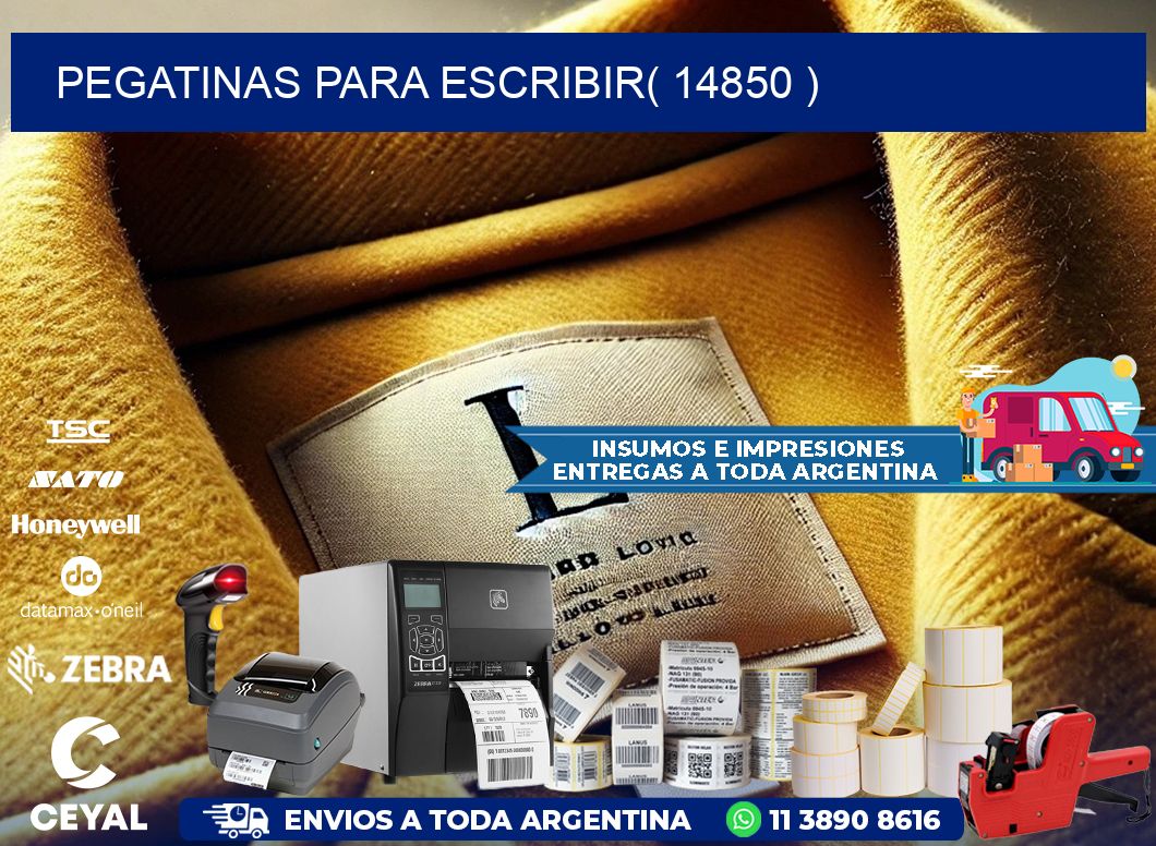 PEGATINAS PARA ESCRIBIR( 14850 )