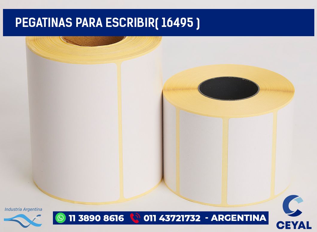 PEGATINAS PARA ESCRIBIR( 16495 )