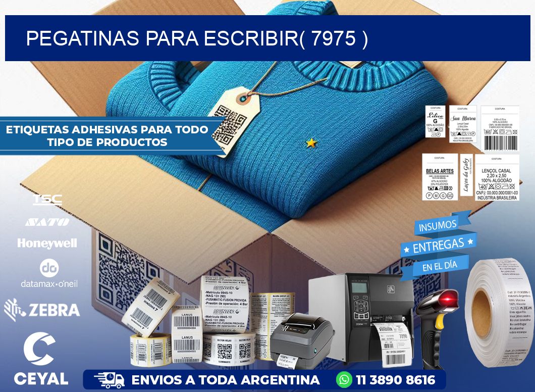 PEGATINAS PARA ESCRIBIR( 7975 )