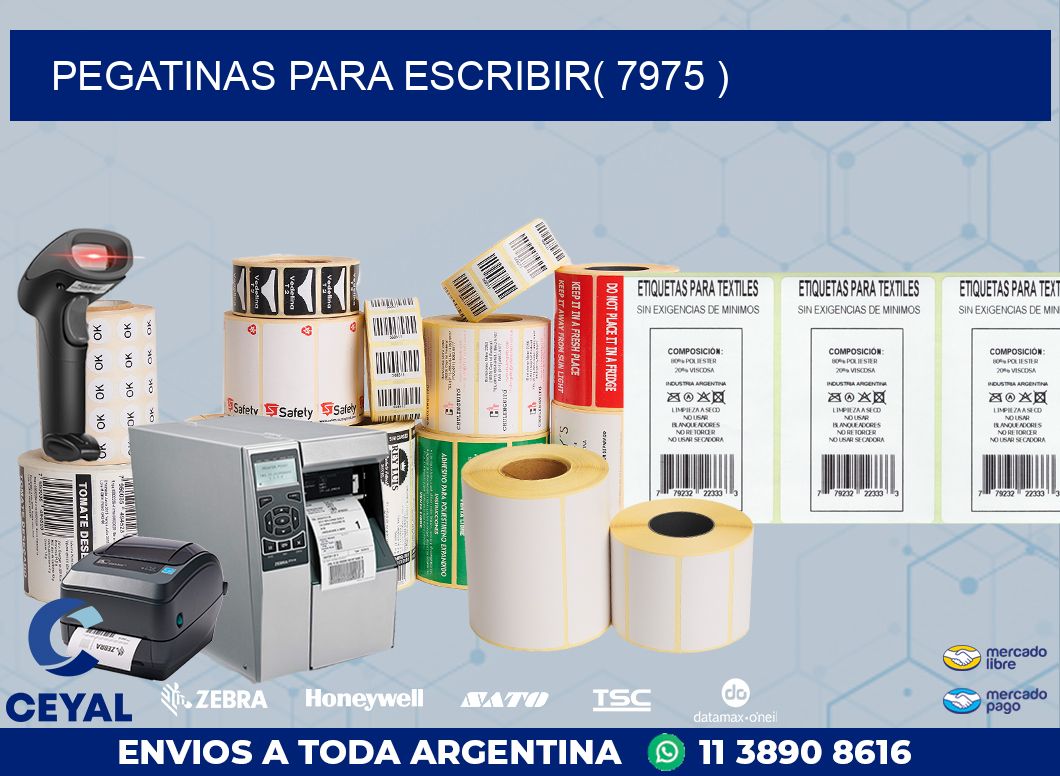 PEGATINAS PARA ESCRIBIR( 7975 )