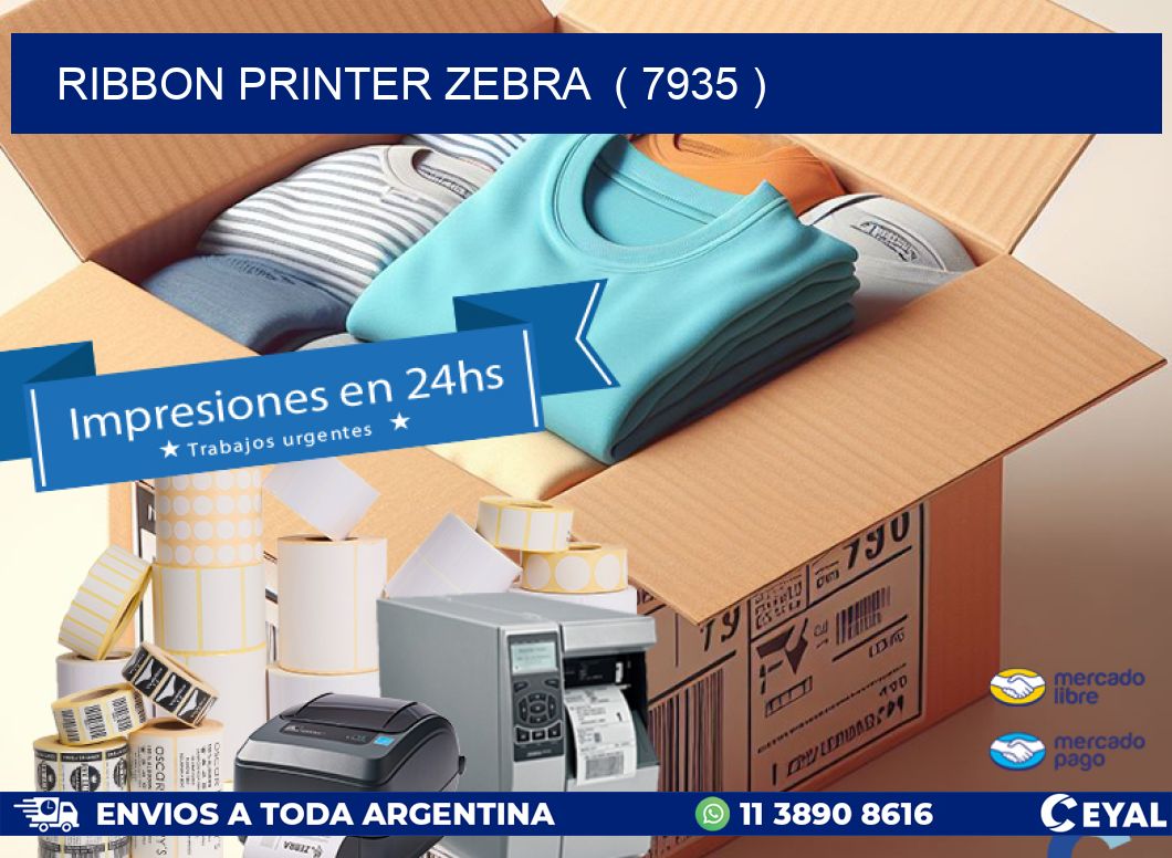 RIBBON PRINTER ZEBRA  ( 7935 )