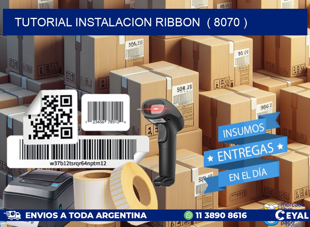 TUTORIAL INSTALACION RIBBON  ( 8070 )