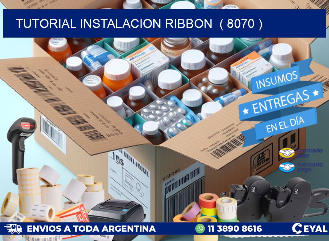 TUTORIAL INSTALACION RIBBON  ( 8070 )