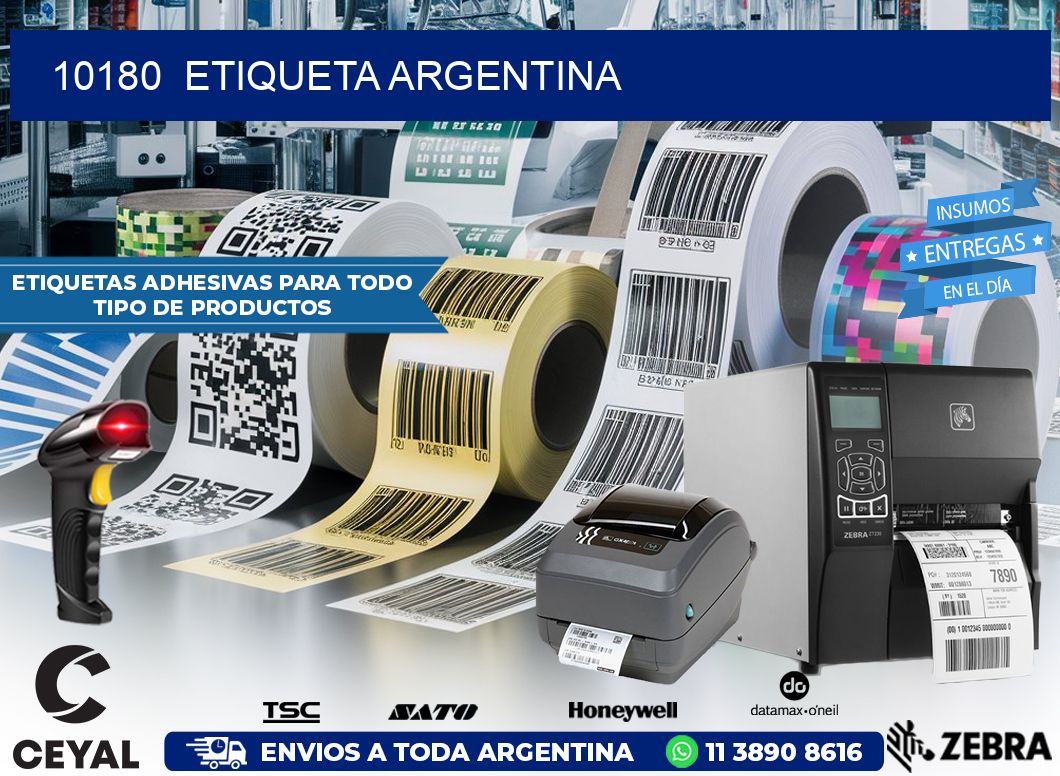 10180  ETIQUETA ARGENTINA