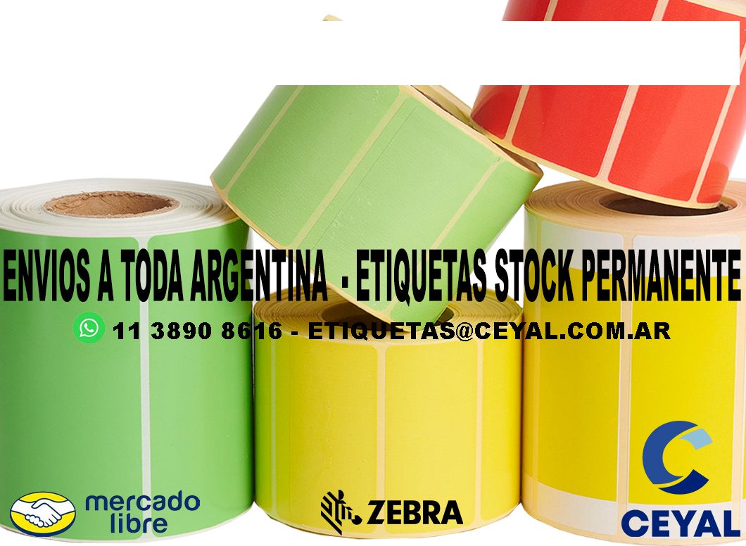 1100 ETIQUETAS RIBBON 56 x 97