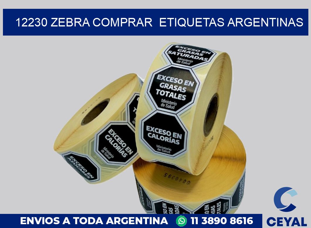 12230 ZEBRA COMPRAR  ETIQUETAS ARGENTINAS