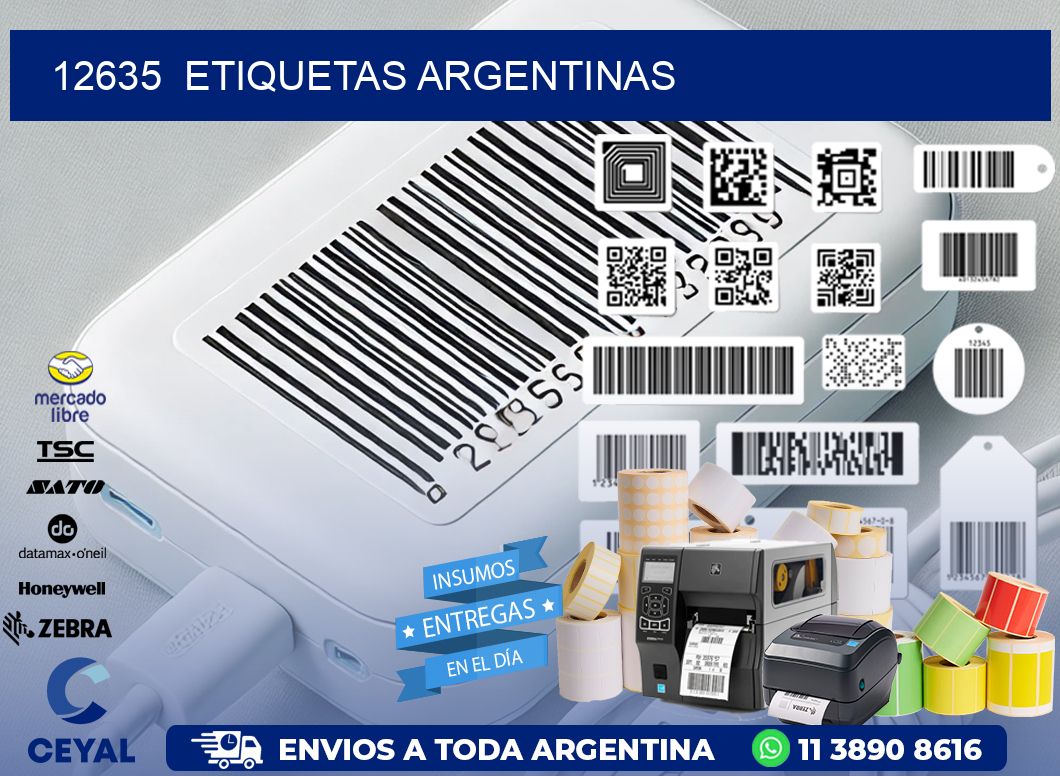 12635  ETIQUETAS ARGENTINAS