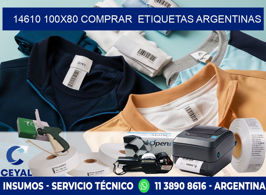 14610 100X80 COMPRAR  ETIQUETAS ARGENTINAS