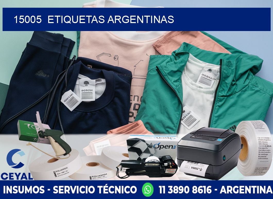 15005  ETIQUETAS ARGENTINAS