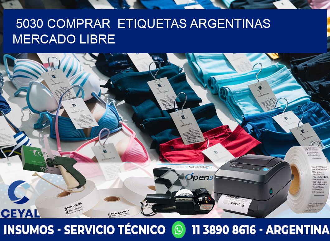 5030 COMPRAR  ETIQUETAS ARGENTINAS MERCADO LIBRE