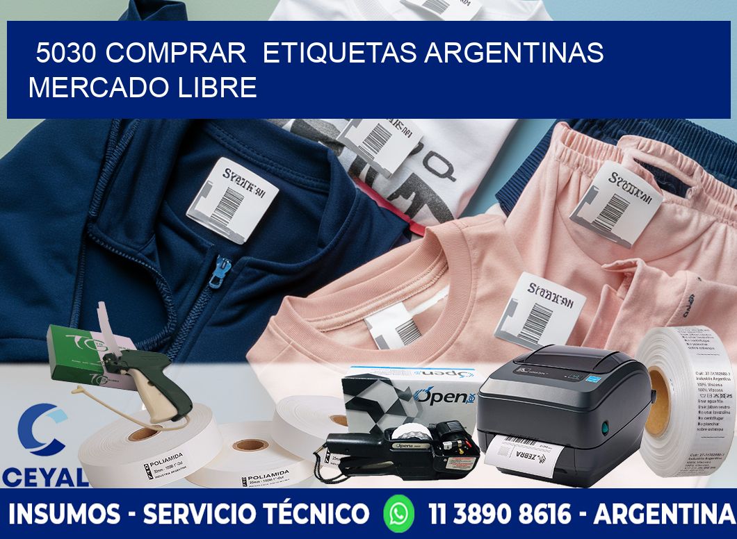 5030 COMPRAR  ETIQUETAS ARGENTINAS MERCADO LIBRE