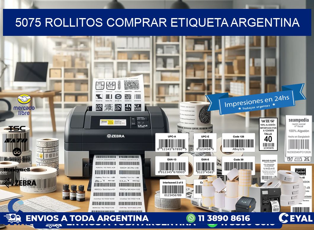 5075 ROLLITOS COMPRAR ETIQUETA ARGENTINA