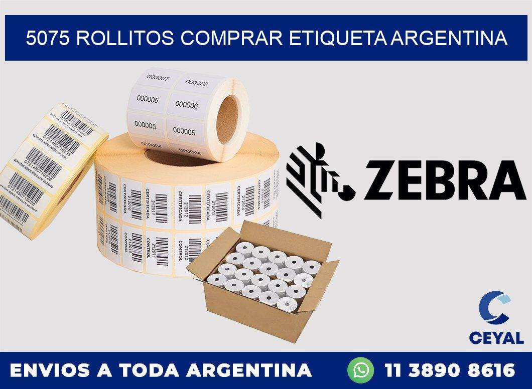 5075 ROLLITOS COMPRAR ETIQUETA ARGENTINA