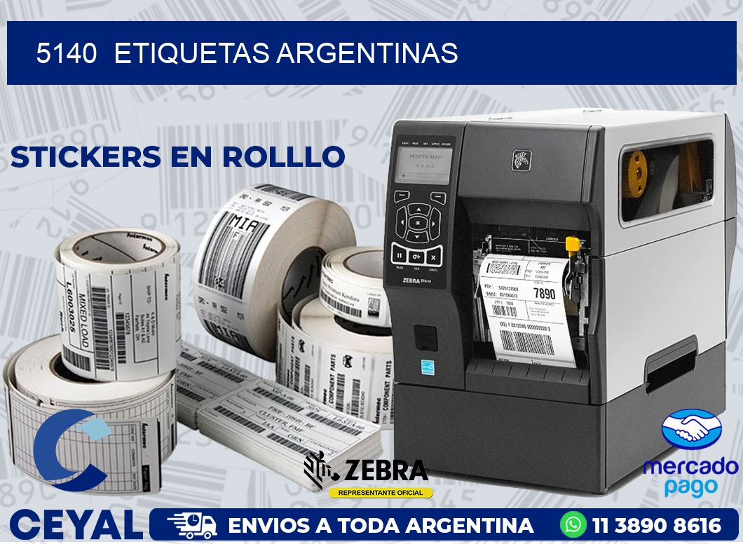 5140  ETIQUETAS ARGENTINAS