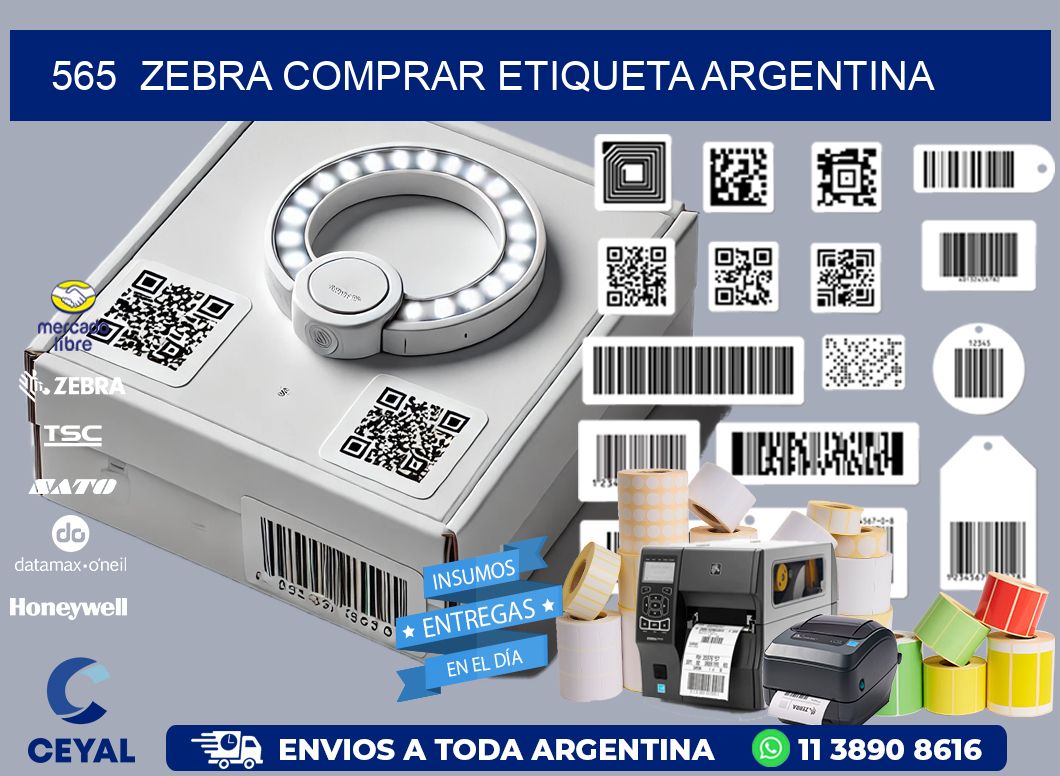 565  ZEBRA COMPRAR ETIQUETA ARGENTINA