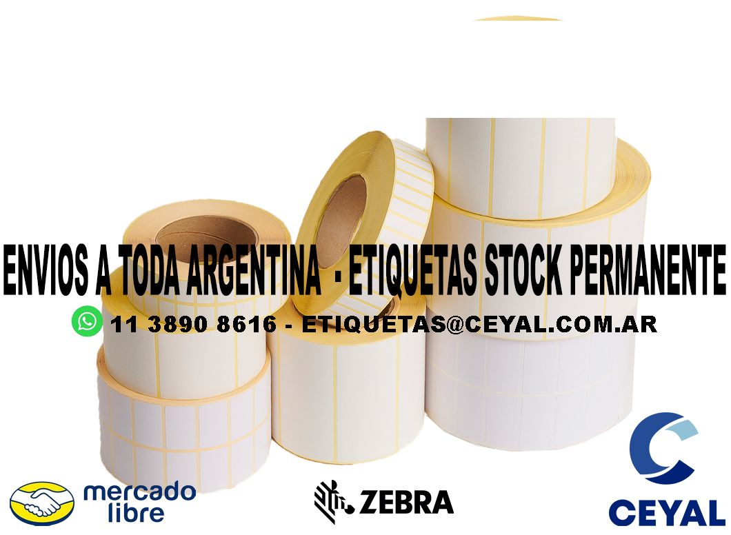 600 ETIQUETAS PEGATINA 60 x 43 ENVIOS ARGENTINA