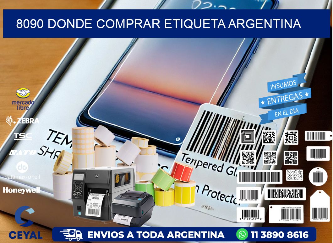 8090 DONDE COMPRAR ETIQUETA ARGENTINA