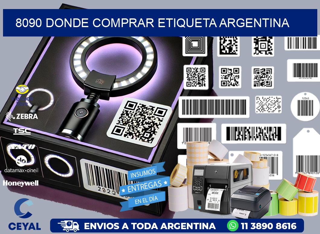 8090 DONDE COMPRAR ETIQUETA ARGENTINA