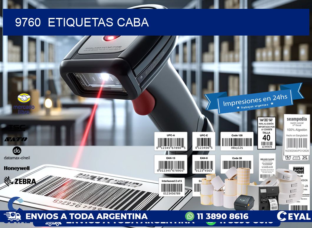 9760  ETIQUETAS CABA