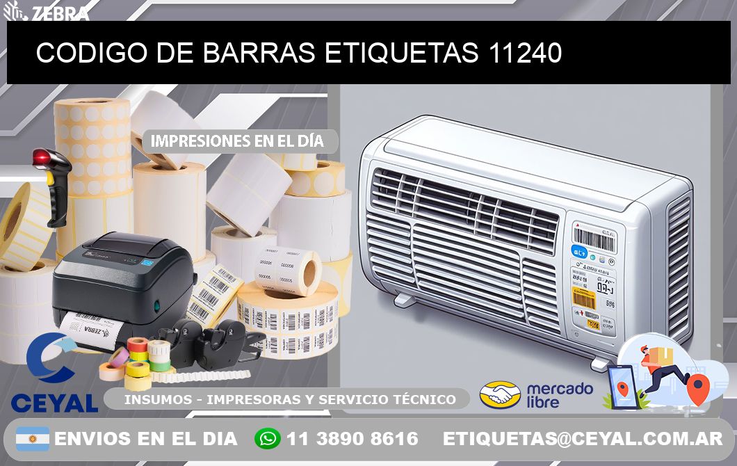 CODIGO DE BARRAS ETIQUETAS 11240