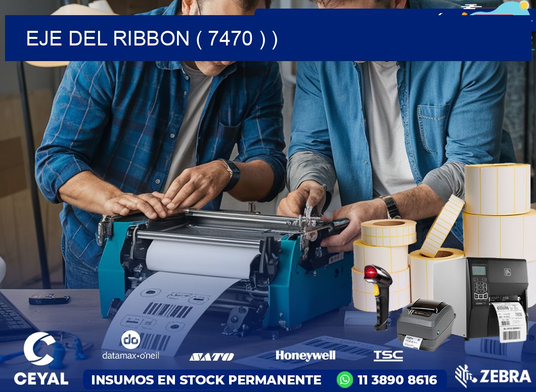 EJE DEL RIBBON ( 7470 ) )