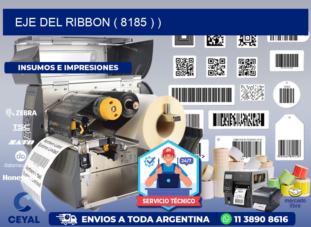 EJE DEL RIBBON ( 8185 ) )